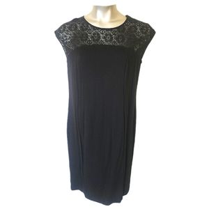 Pure Energy Black Laced Top Dress - 1X